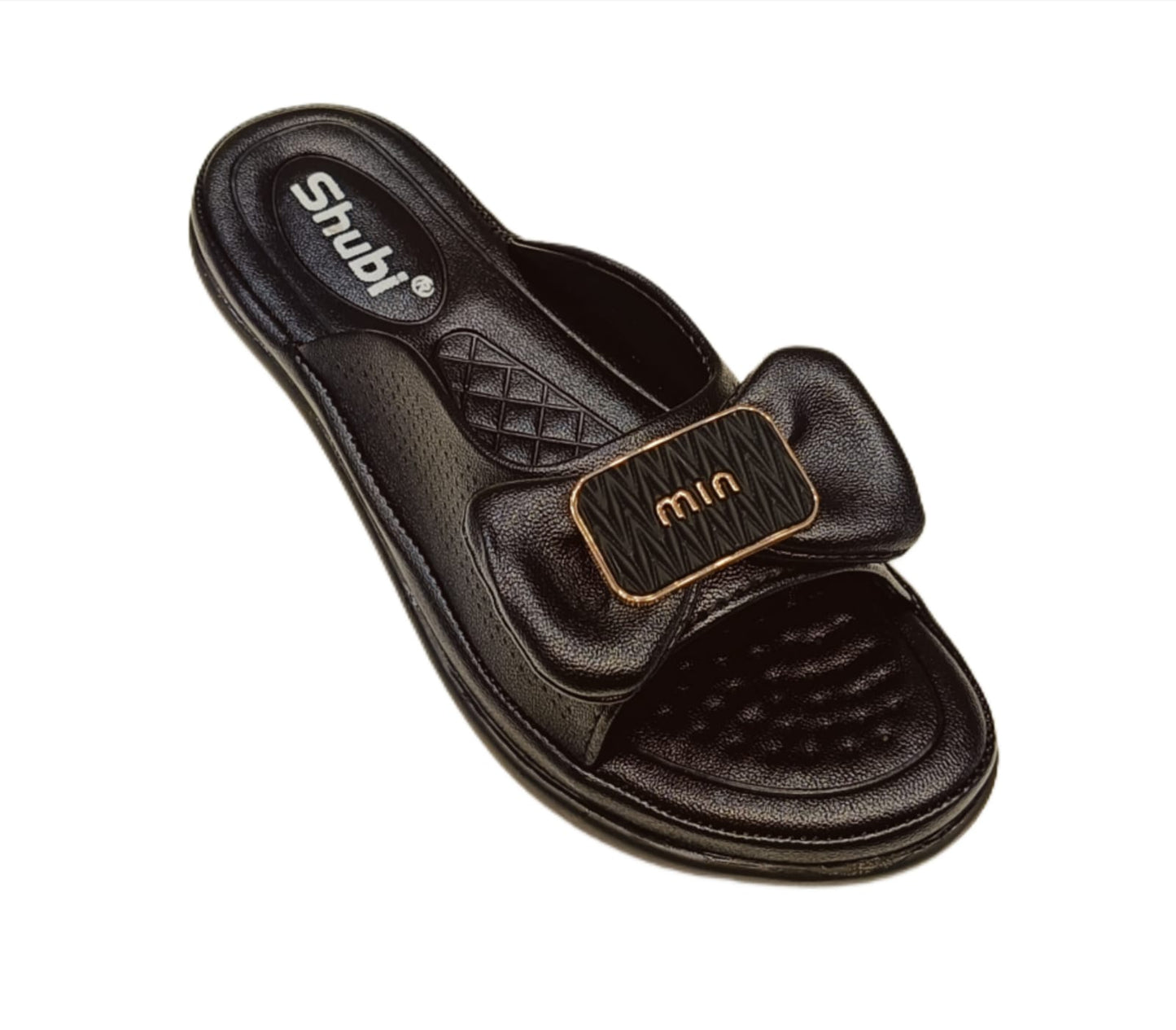 Kids’ Slip-On Bow Sandal – Comfortable Casual Slippers with Cushioned Sole (KC-04)