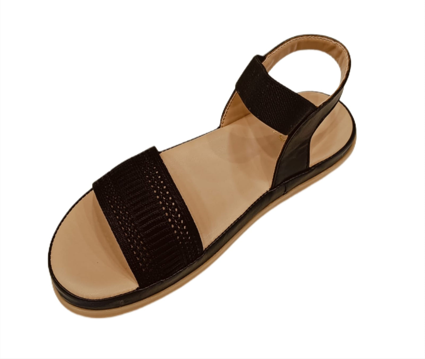 Kids’ Comfortable Casual Sandals with Elastic Strap & Textured Front Band (KC-05)