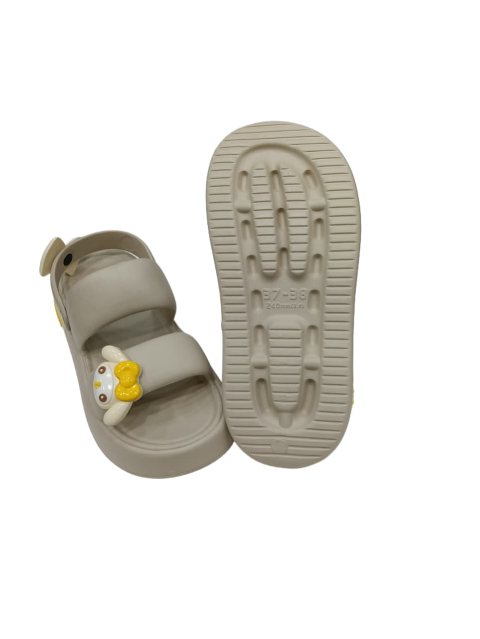 Women’s Cartoon Bow Strap Sandals – Soft, Lightweight & Comfortable EVA Casual Footwear (KKN-9018)