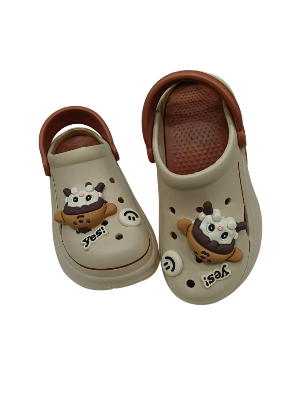 Women’s Cartoon Character Clogs with Back Strap – Soft, Lightweight & Comfortable Slip-On Sandals (KKN-5108)