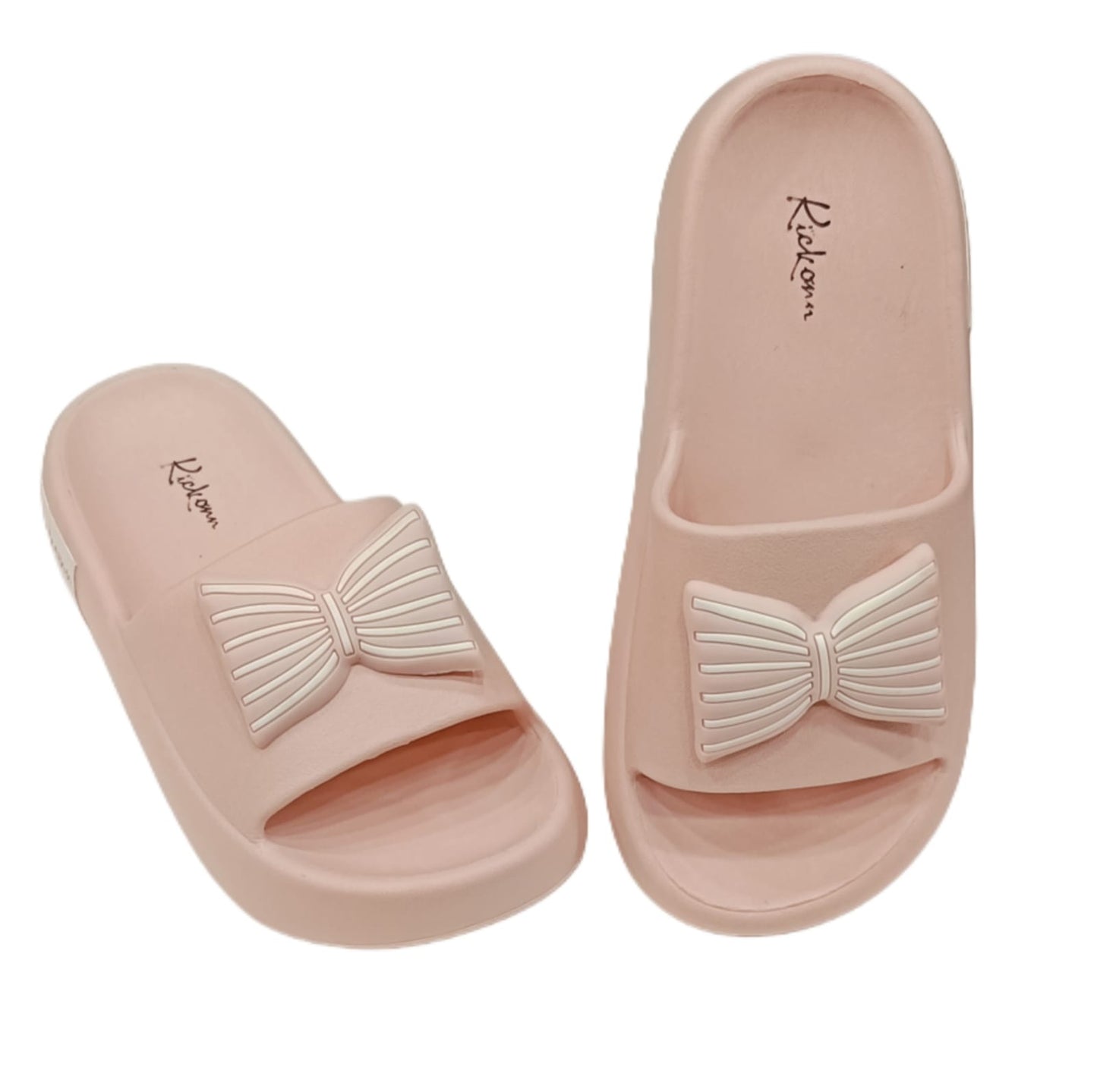 Women’s Casual Bowknot Slip-On Sliders – Comfortable Indoor & Outdoor Sandals (KKN-001)