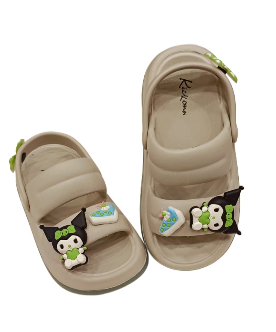 Kids Cartoon Character Clogs Sandals with 3D Charms – Comfortable & Stylish Slip-On Footwear (KKN-007)